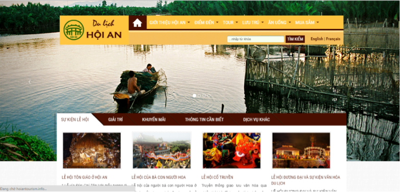 Website Du lịch Hội An
